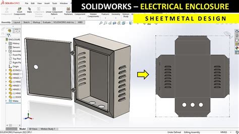 solidworks sheet metal enclosure part bom m1|solidworks sheet metal bonding box.